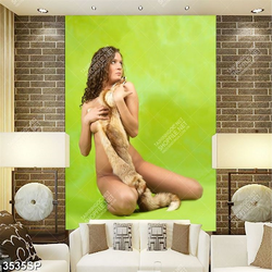 Tranh cô gái khỏa thân nghệ thuật in uv