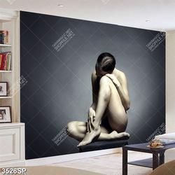 Tranh cô gái khỏa thân nghệ thuật treo spa