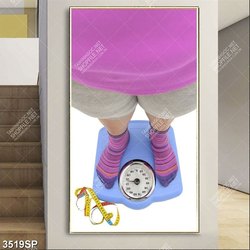 Tranh cô nàng nặng ký