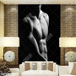 Tranh treo spa body nam tính nghệ thuật