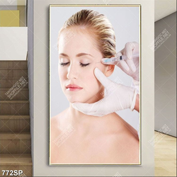 Tranh người mẫu spa tiêm filer