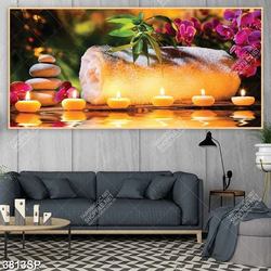 Tranh khăn trắng và những ngọn nến