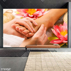 Tranh massage bàn chân