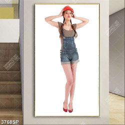 Tranh cô gái trẻ