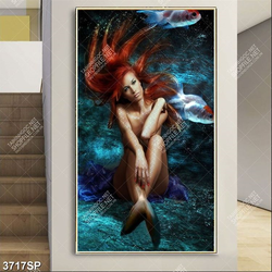 Tranh người đẹp đại dương