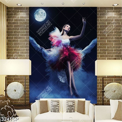 Tranh spa người đẹp dưới trăng tròn