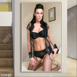 Tranh người đẹp bikini sexy treo trang trí spa