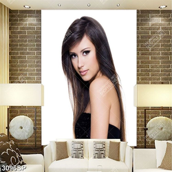 Tranh cô gái xinh đẹp treo tường spa