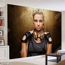 Tranh spa người đẹp cá tính in uv