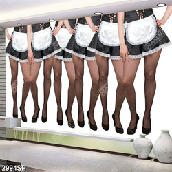 Tranh in uv những đôi chân gợi cảm treo spa