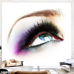 Tranh đôi mắt make up nghệ thuật