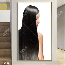 Tranh cô gái trẻ xinh đẹp