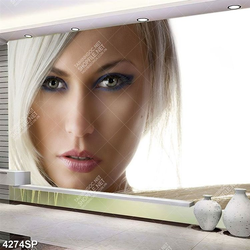 Tranh nghệ thuật người mẫu tóc dài