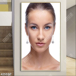 Tranh người mẫu noel xinh đẹp