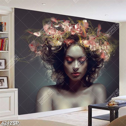 Tranh người đẹp gợi cảm treo tường spa