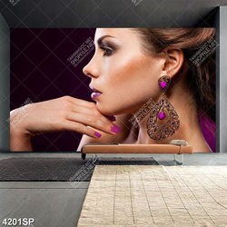 Tranh bộ ghép massege và tinh dầu treo tường spa