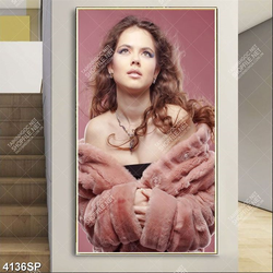 Tranh mẹ bầu xinh đẹp