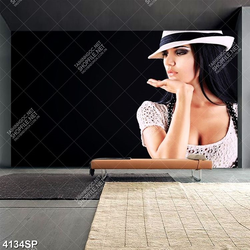 Tranh nail tím đẹp file gốc