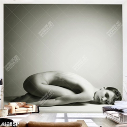 Tranh gương mặt đẹp