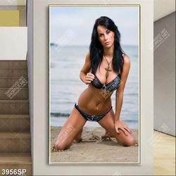 Tranh người mẫu nội y gợi cảm