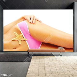 Tranh thân hình gợi cảm treo tường spa