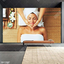 Tranh chăm sóc da trong spa