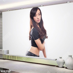 Tranh cô gái trẻ xinh đẹp