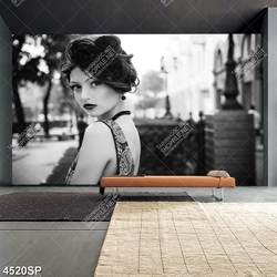 Tranh treo spa mã số 4520 người gái trẻ đẹp