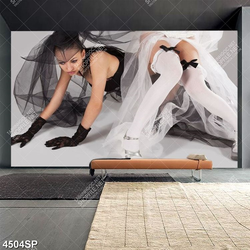 Tranh treo spa mã số 4504 hai cô gái