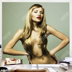 Tranh sp64 người đẹp bán khỏa thân nghệ thuật