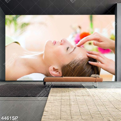 Tranh người đẹp nằm mát xa