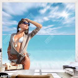 Tranh người đẹp bikini sp05