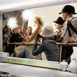 Tranh người đẹp tỏa sáng