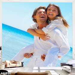 Tranh cặp đôi hạnh phúc