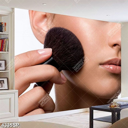 Tranh gương mặt đánh má hồng