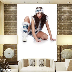 Tranh cô gái xinh đẹp