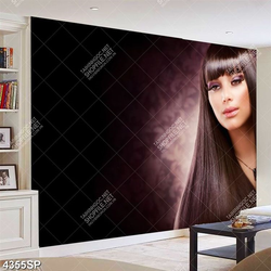 Tranh người mẫu tóc