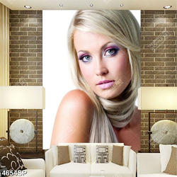 Tranh cô gái trẻ xinh đẹp treo spa