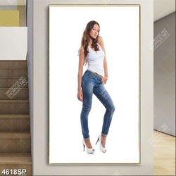 Tranh cô gái trẻ đẹp