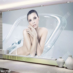 Tranh người mẫu nghệ thuật treo tường spa