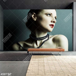 Tranh người mẫu đẹp treo tường spa