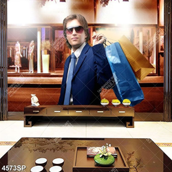 Tranh người đàn ông lịch lãm