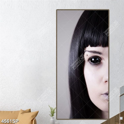 Tranh gương mặt đáng sợ