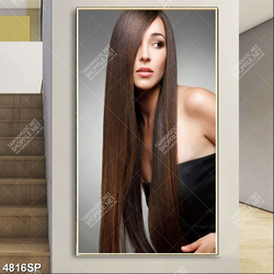 Tranh spa mã số 4816 cô gái trẻ xinh đẹp
