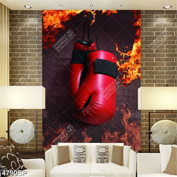 Tranh găng tay tập boxing