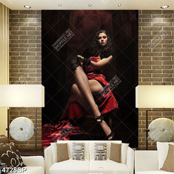 Tranh người mẫu xinh đẹp gợi cảm