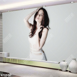 Tranh cô gái đẹp treo tường spa