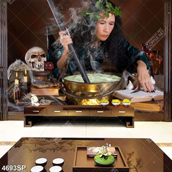 Tranh bà phù thủy