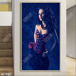 Tranh người đẹp gợi cảm treo tường spa