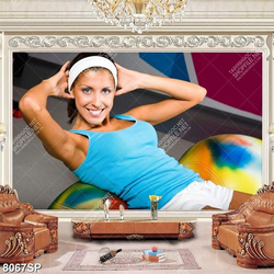 Tranh cô gái trẻ SP8067